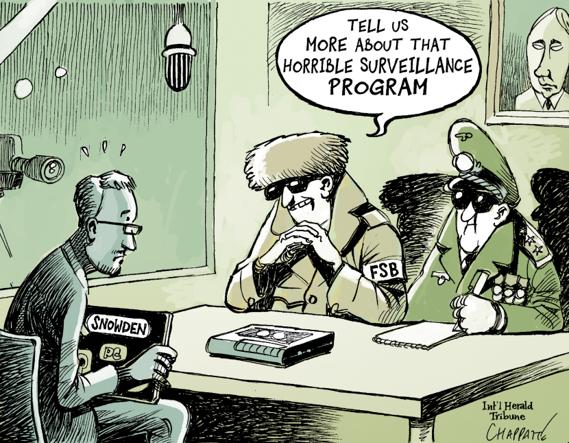 EDWARD SNOWDEN IN MOSCOW