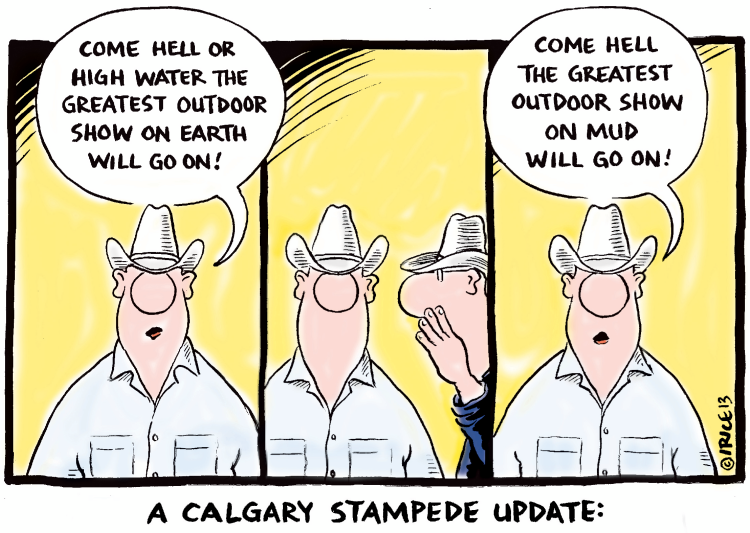 Calgary Stampede Cartoon