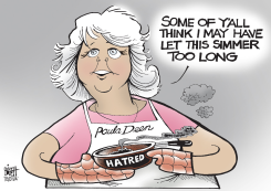 PAULA DEEN,  by Randy Bish