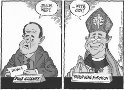 JESUS WEPT by Bob Englehart