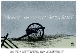 GETTYSBURG 150TH ANNIVERSARY,  by Randy Bish