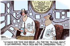 MEDIA SURVEILLANCE  by Rick McKee