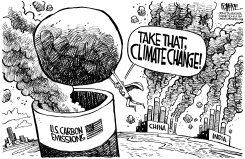 OBAMA CLIMATE PLAN by Rick McKee