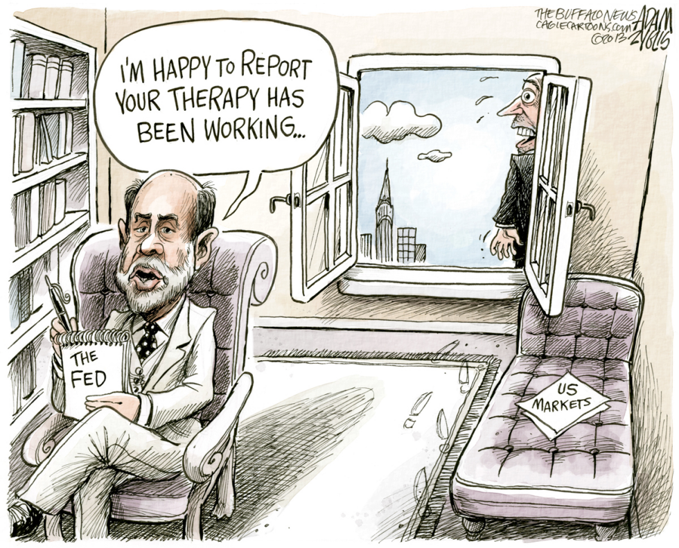 Fed Chief Bernanke COLOR