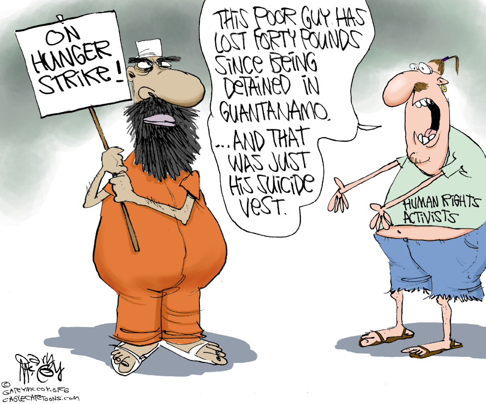 Gitmo Hunger Strike COLOR