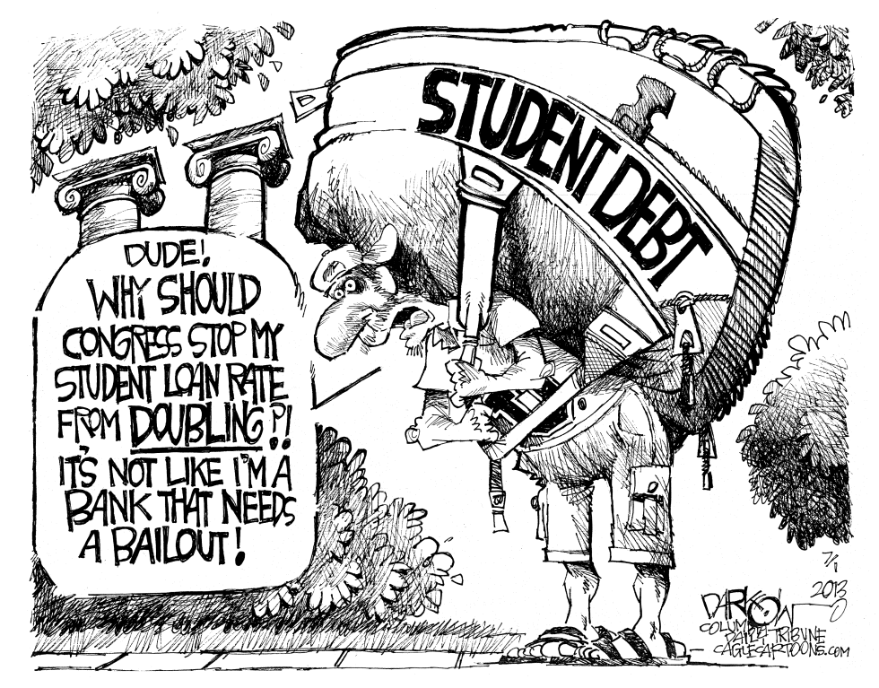 "Student Loan Rate Doubling"