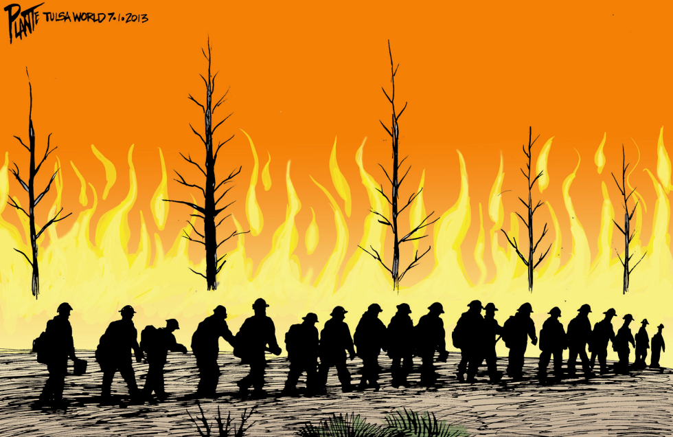 Brave Firefighters