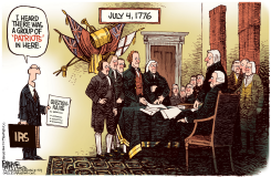 JULY 4TH  by Rick McKee