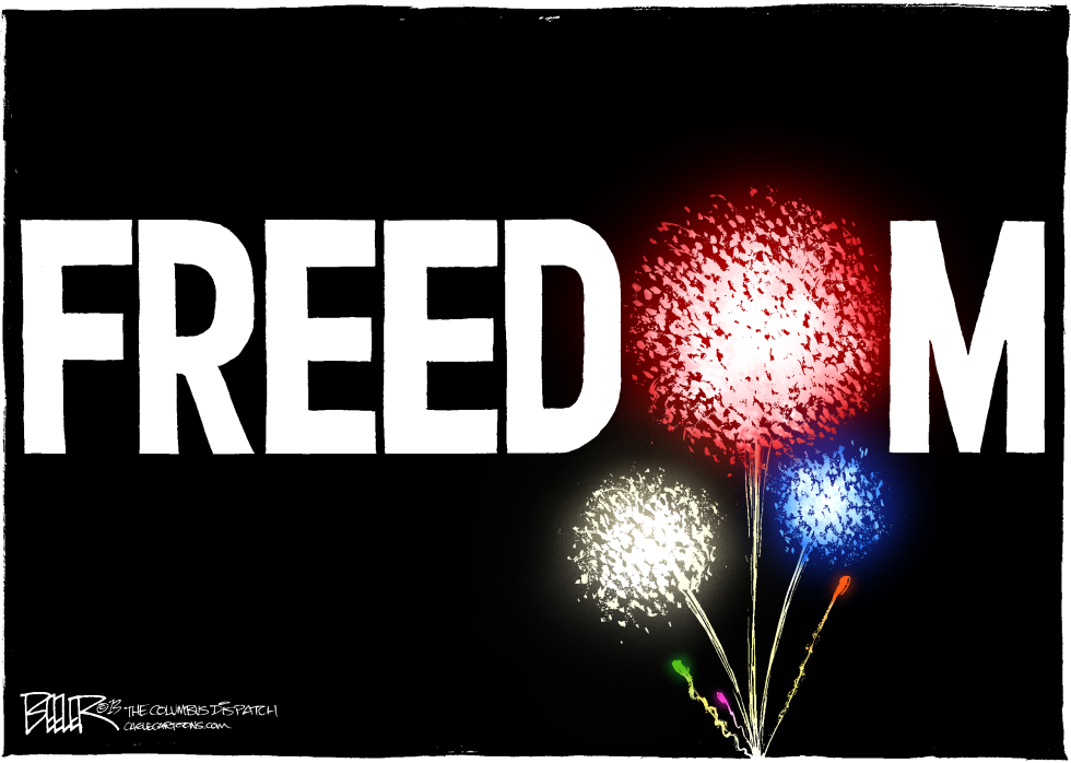  JULY FOURTH by Nate Beeler