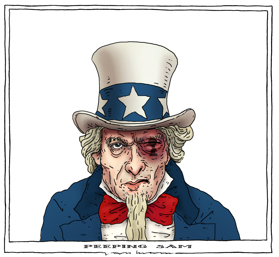  PEEPING SAM by Joep Bertrams