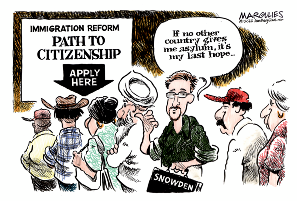 Snowden asylum color