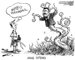 MORSI CUT DOWN by Adam Zyglis