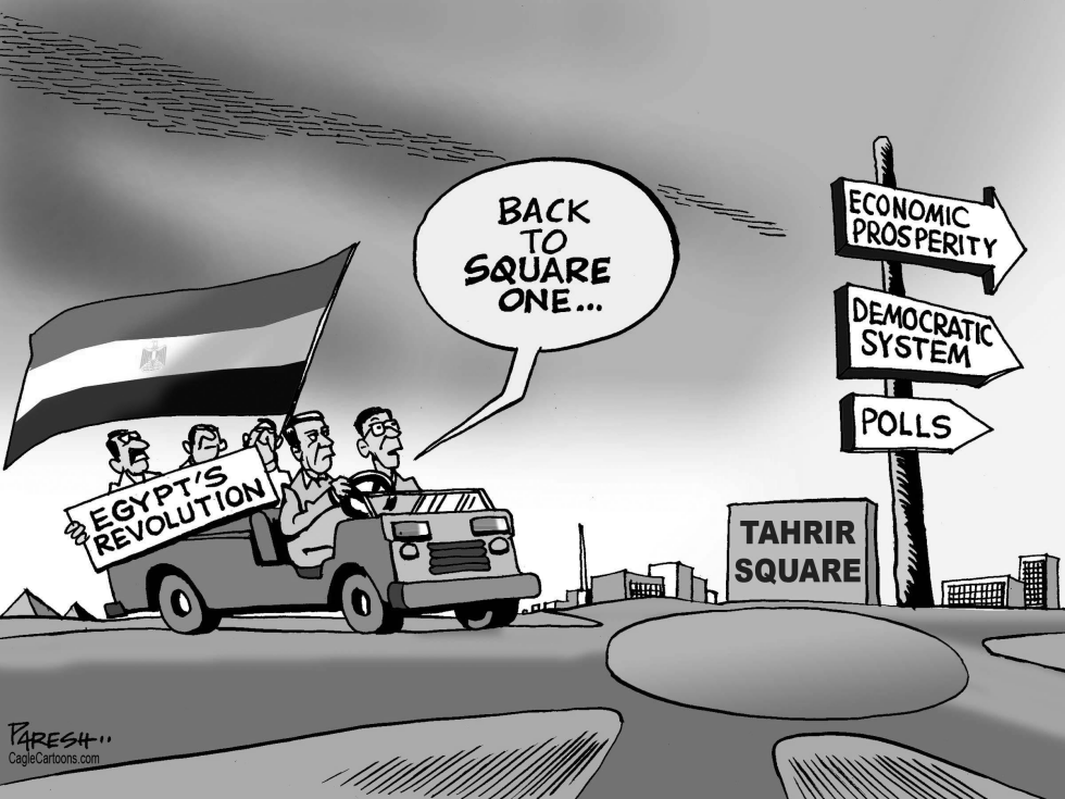 EGYPT back to square one