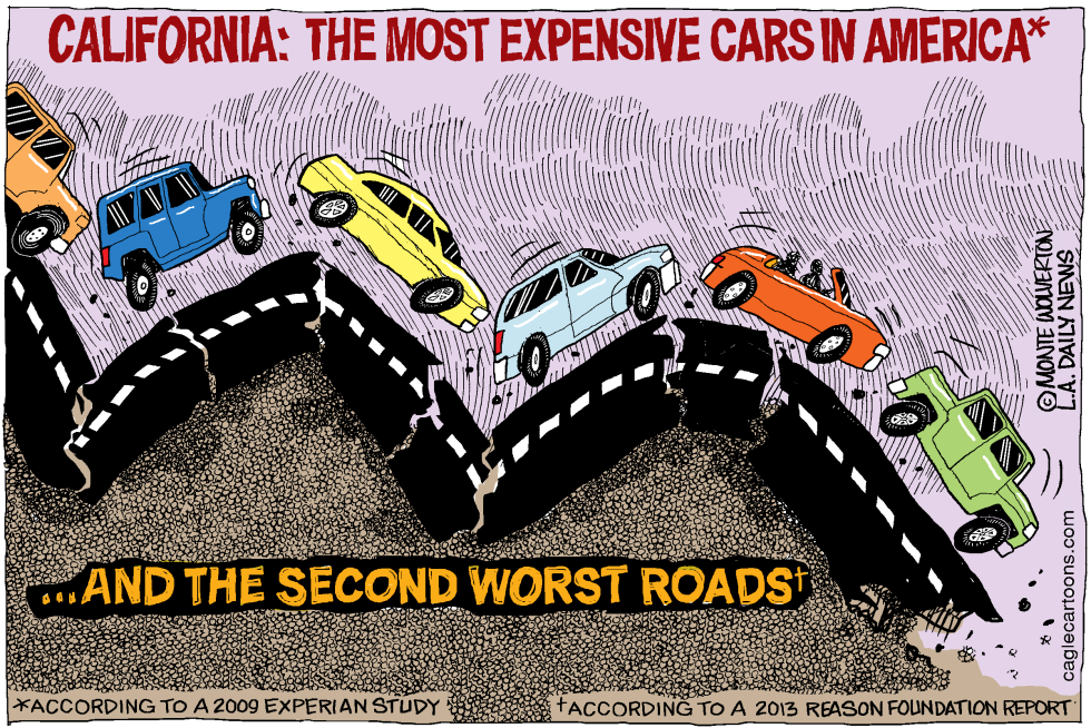 LOCAL-CA Coolest Cars Rotten Roads COLOR