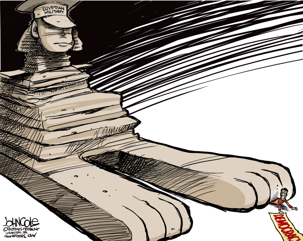  EGYPT COUP by John Cole