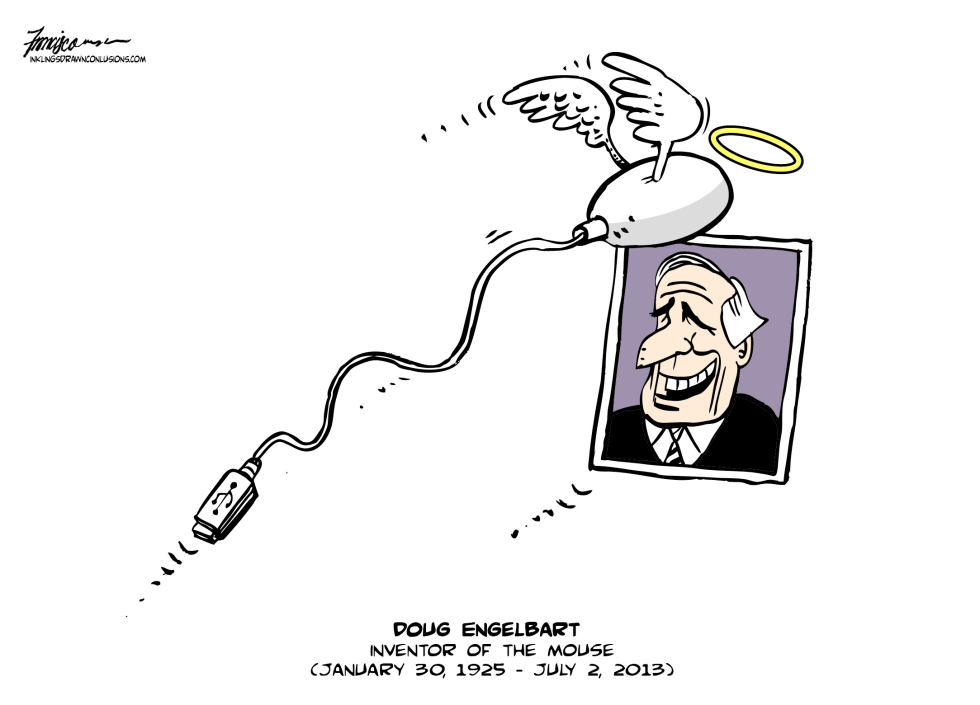 RIP Douglas Engelbart