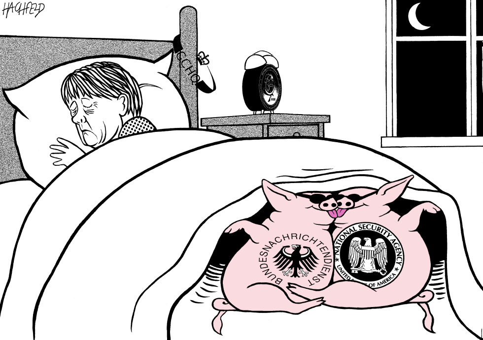 Mwerkel, BND, NSA, etc