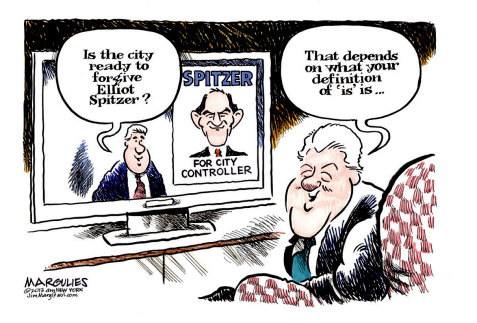 Elliot Spitzer returns color