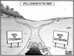 TWO PATHS by Christopher Weyant