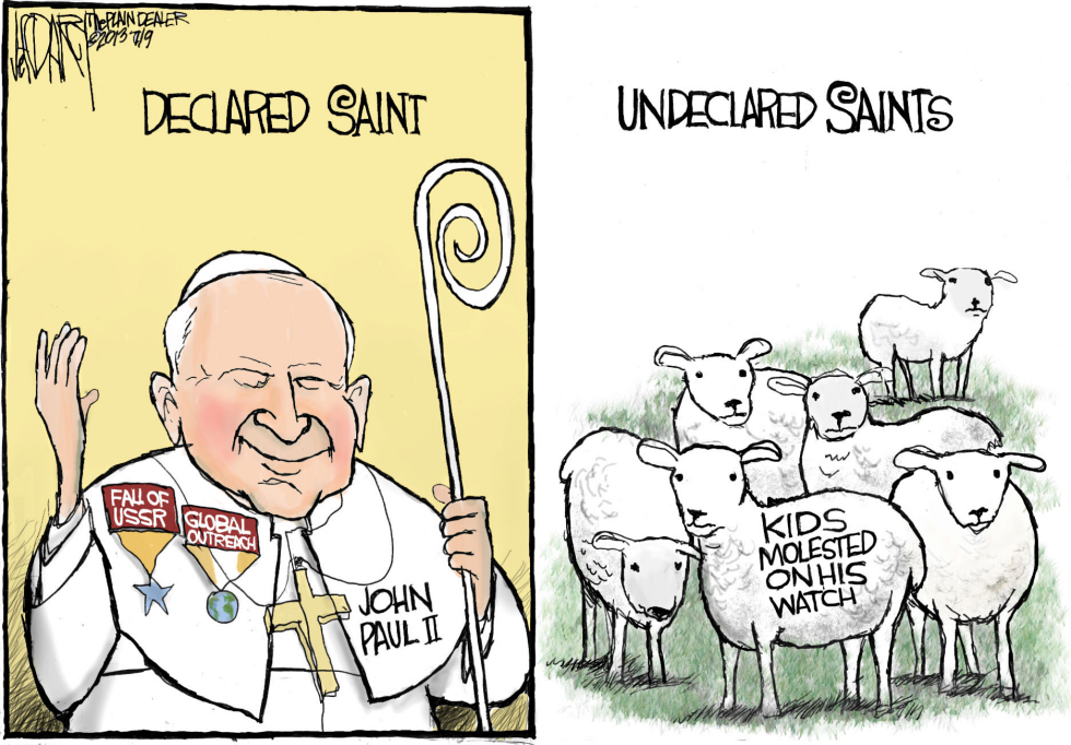 Pope John Paul II sainthood debated