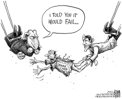 OBAMACARE by Adam Zyglis