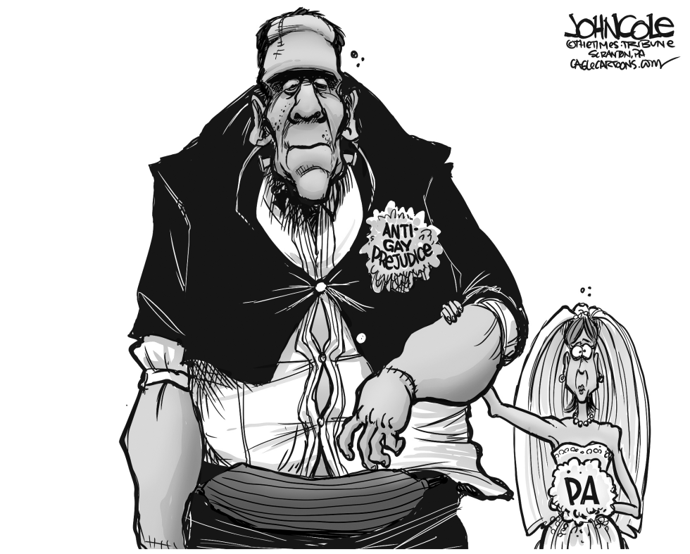 LOCAL PA -- Gay-marriage ban BW