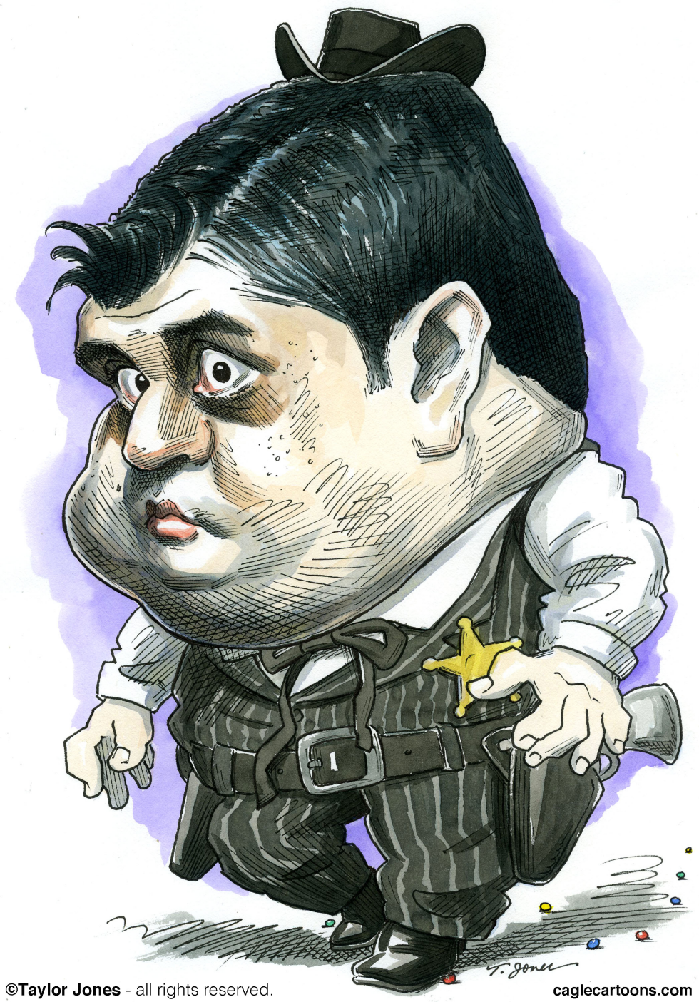  GEORGE ZIMMERMAN  by Taylor Jones