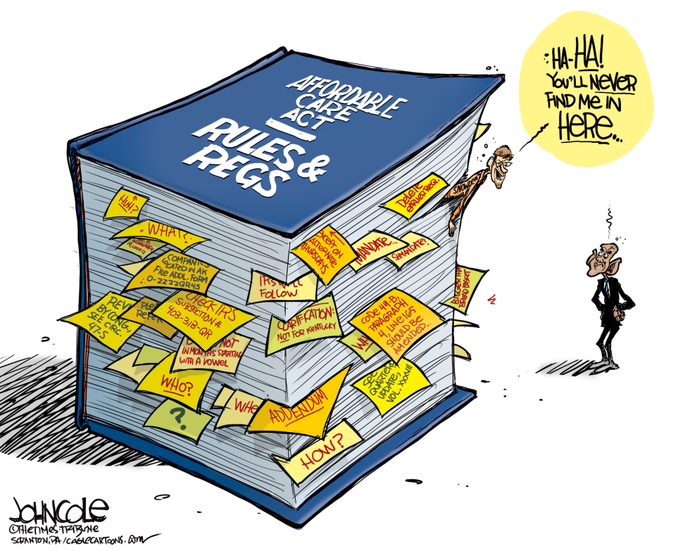 Obamacare complexity COLOR