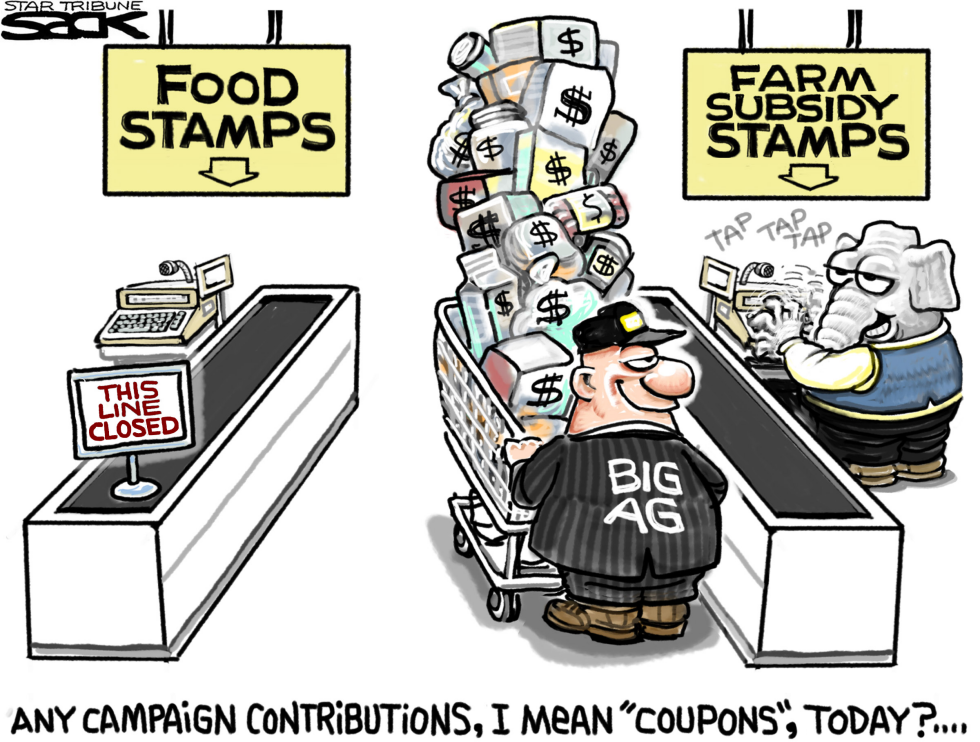  FARM SUBSIDY by Steve Sack