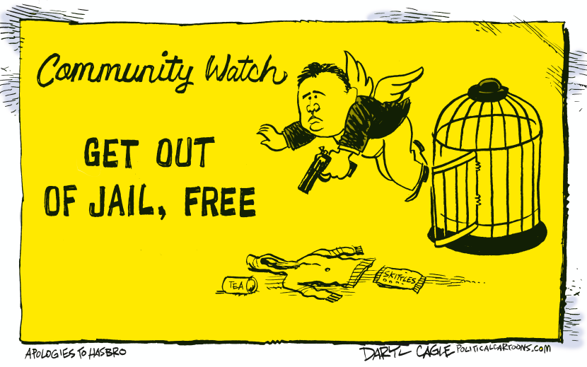 Zimmerman Get Out of Jail Free COLOR