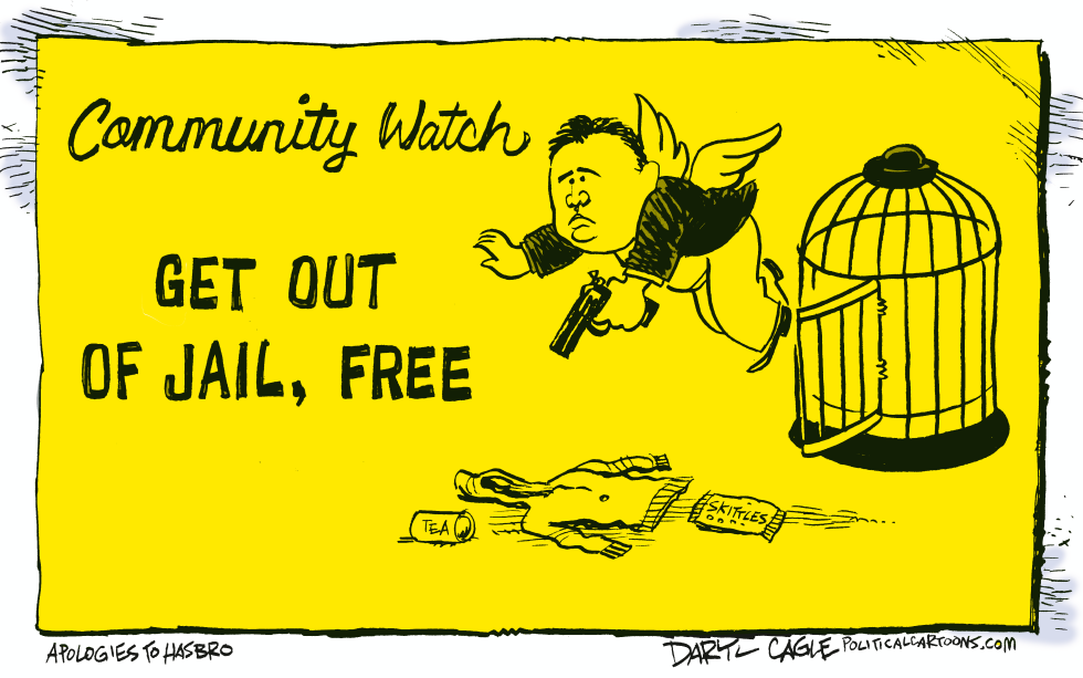 Zimmerman Get Out of Jail Free COLOR
