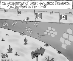 NAPOLITANO RESIGNS by Gary McCoy