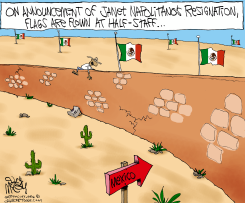 NAPOLITANO RESIGNS  by Gary McCoy