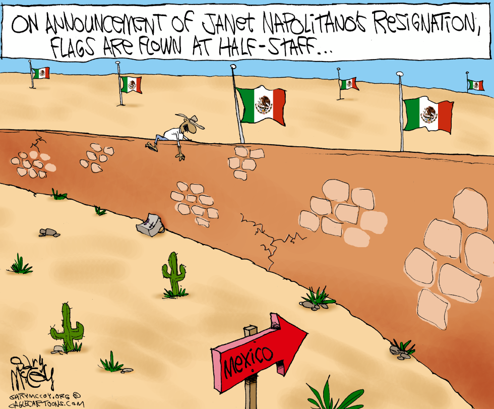 Napolitano Resigns COLOR