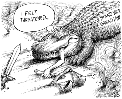 ZIMMERMAN ACQUITTED by Adam Zyglis