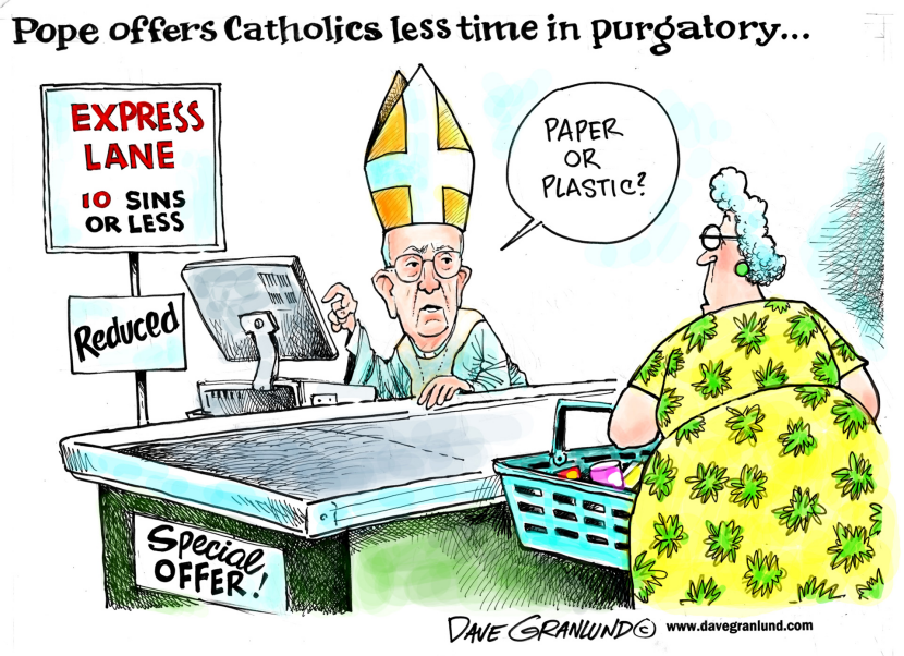 Pope and purgatory