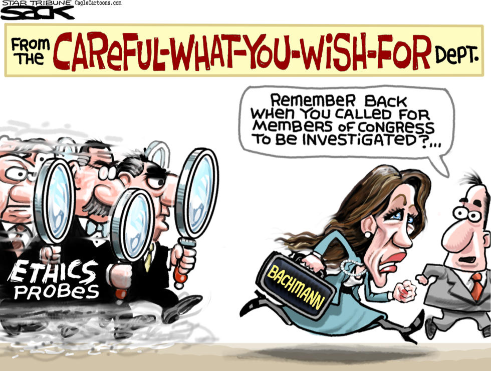  BACHMANN ETHICS by Steve Sack