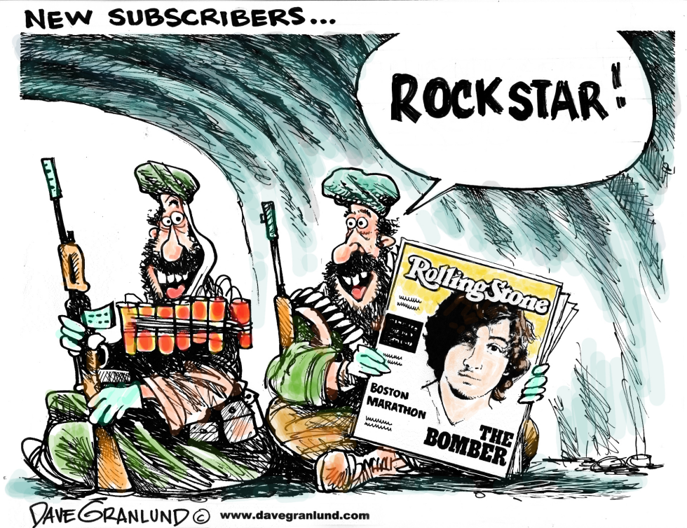 Rolling Stone and bomber