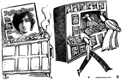 TRASHY ROLLING STONE by Randall Enos