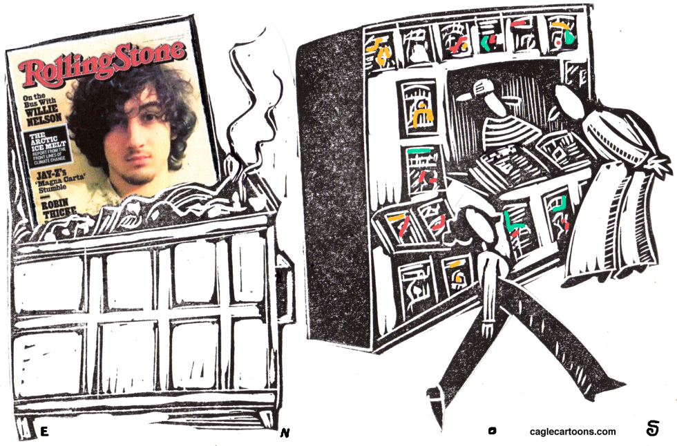  TRASHY ROLLING STONE by Randall Enos