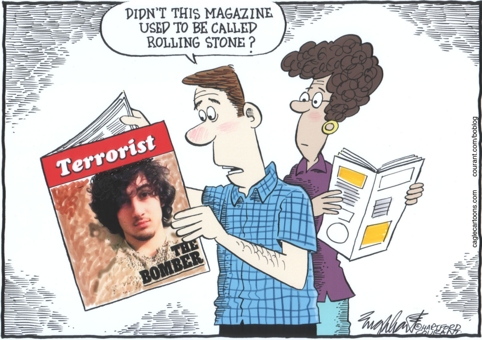  BOSTON BOMBER by Bob Englehart