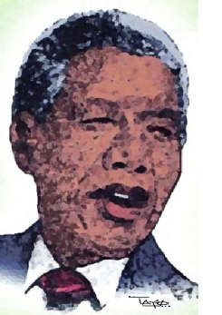 MANDELA by Tayo Fatunla