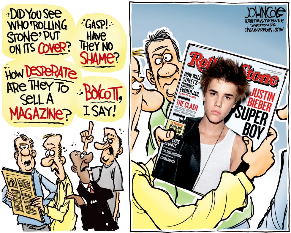  ROLLING STONE COVER SCANDAL by John Cole