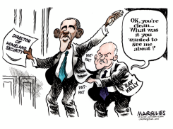 DIRECTOR OF HOMELAND SECURITY  by Jimmy Margulies