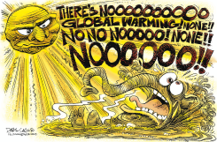 HOT HOT SOOOO HOT  by Daryl Cagle