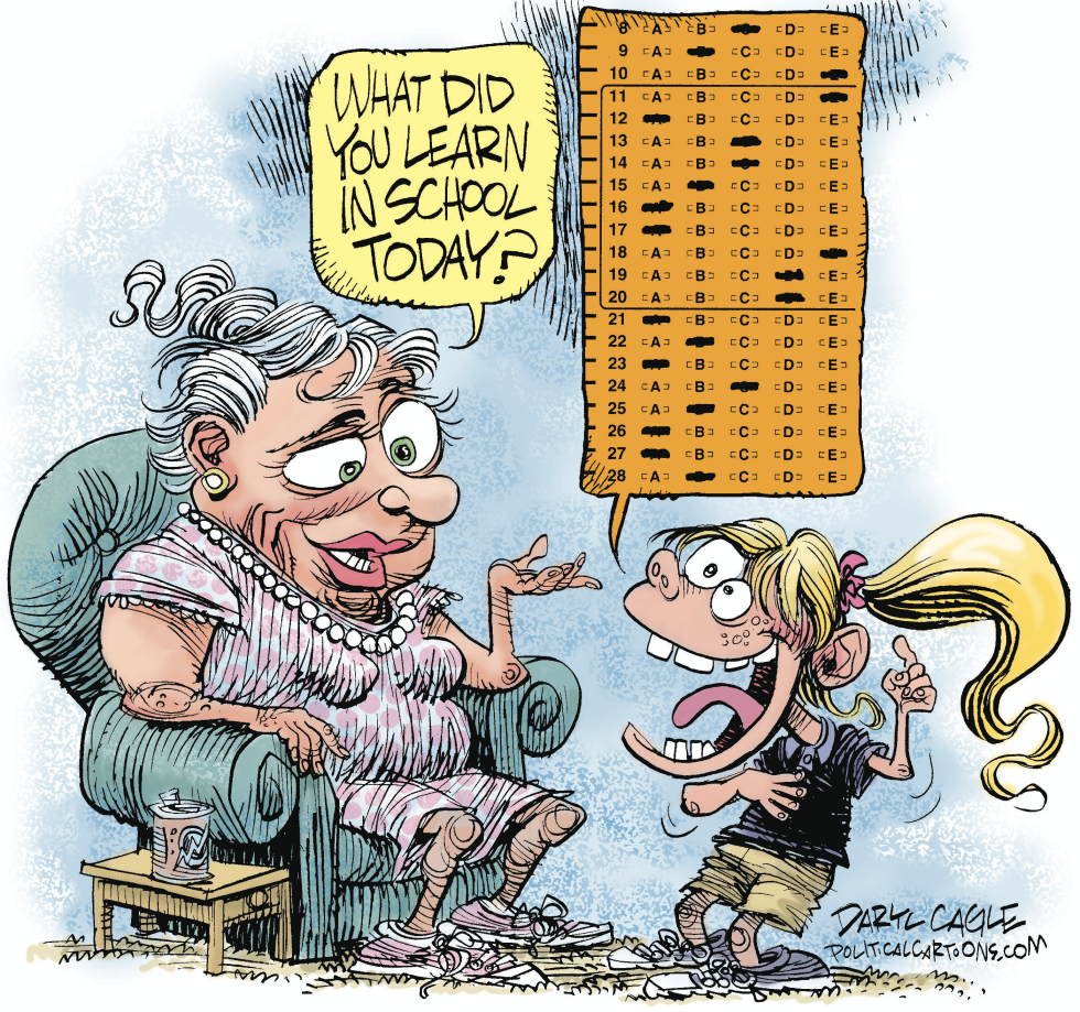 No Child Left Behind Testing COLOR