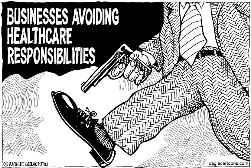 Businesses Eluding Obamacare