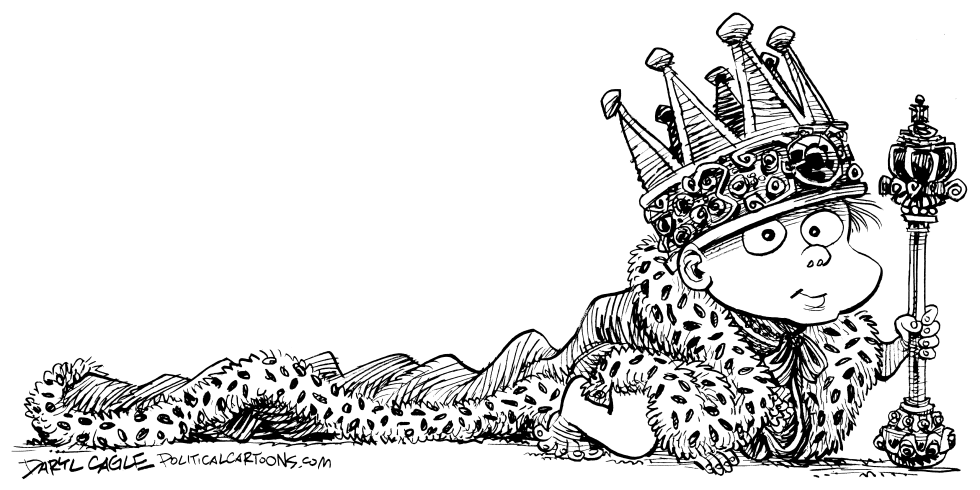 Baby Future King - Line Art 1000dpi