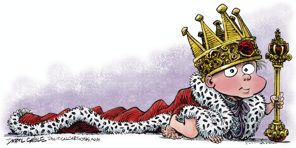  BABY FUTURE KING by Daryl Cagle