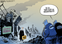 DETROIT BANKRUPTCY  by Nate Beeler